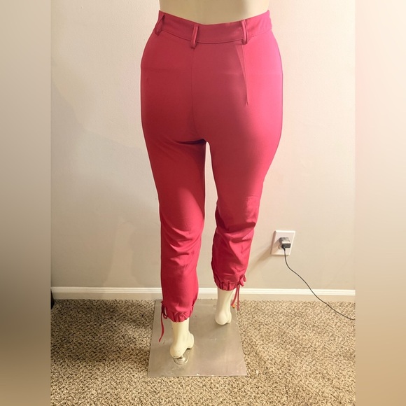 SHEIN Vibrant Pink Track Pants - Picture 3 of 9